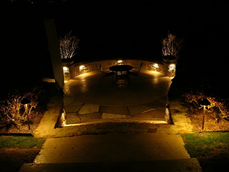 Night Garden Lighting Installed by Creative Nightscapes