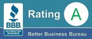 A Rated by BBB Logo