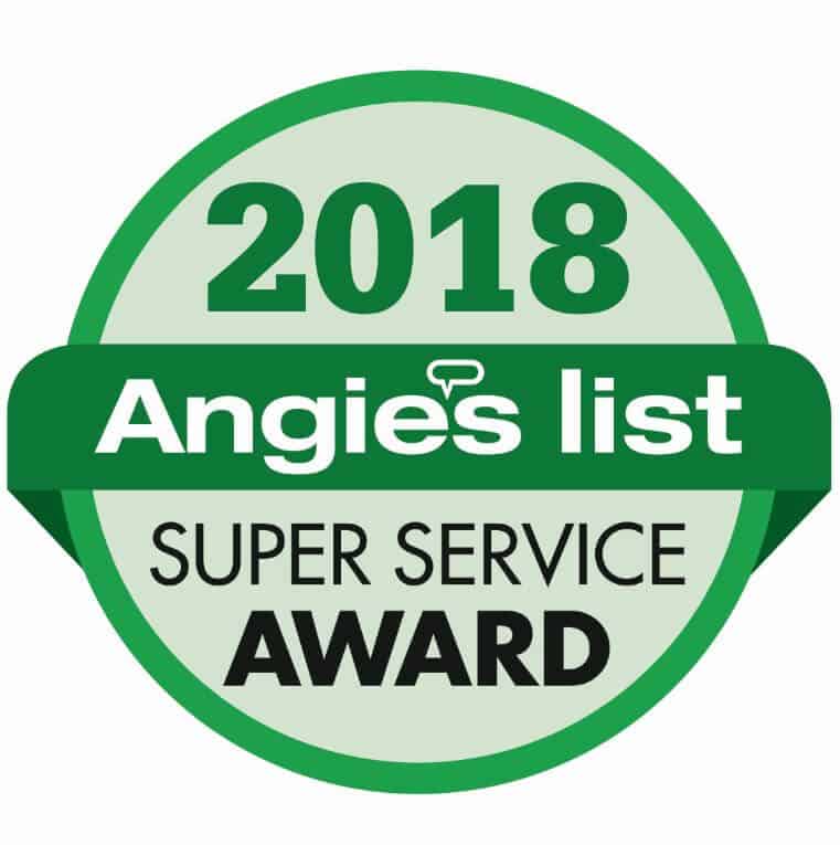 Angie's List Super Service Award 2018