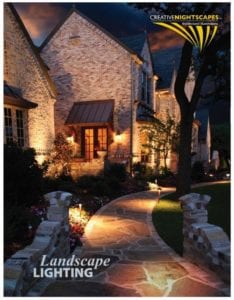 side walk lighting in front of a home
